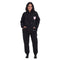 Women Black Self Love Era Oversize Hoodie Set